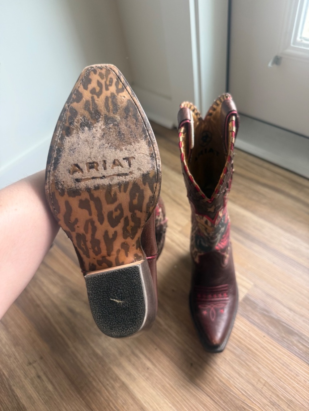 Ariat Cowgirl boots X Toe Rodeo Quincy Boot - Picture 3 of 5